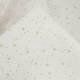 Popeline étoiles Blanc cassé