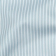 Popeline coton rayures bleu clair