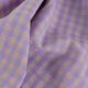 Seersucker vichy lilas