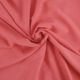 Popeline viscose corail
