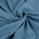 Popeline viscose bleu denim