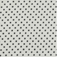 Viscose pois haute couture blanc