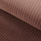 Velours ras rayures vieux rose