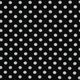 Viscose pois noir