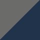 Lainage rayures gris bleu