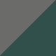 Lainage rayures gris vert
