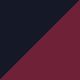 Lainage rayures bleu rouge