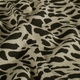 Twill viscose léopard beige