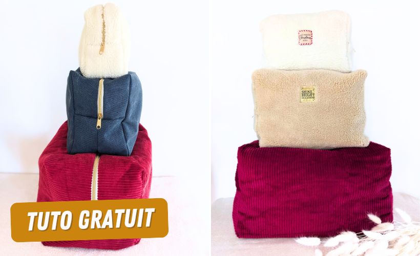 tuto couture : coudre une trousse de toilette