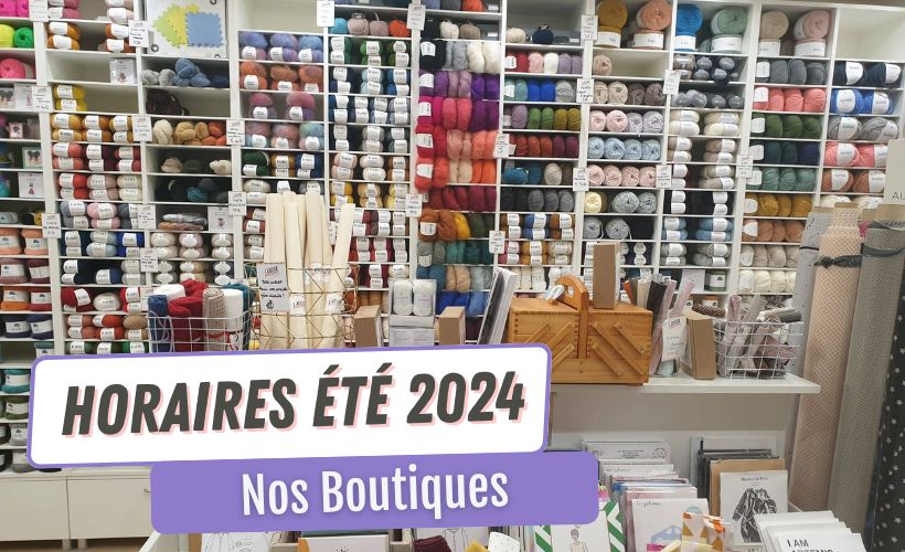 Nos boutiques en août 2024