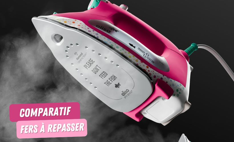 Comparatif des meilleurs fers à repasser : couture