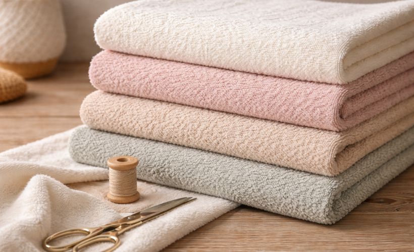 Que coudre avec du tissu éponge ? Idées et patrons couture