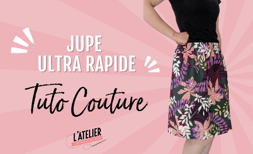 Tuto couture : la jupe élastique ultra rapide