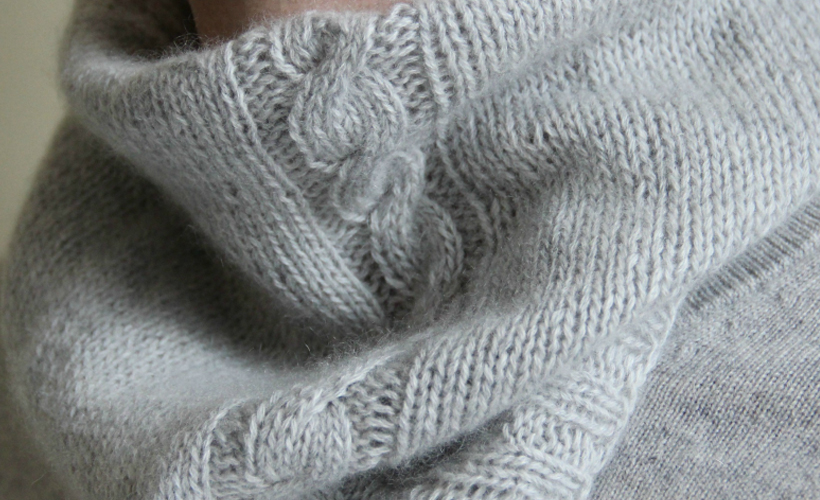 Tricoter le Snood Dear James en cachemire