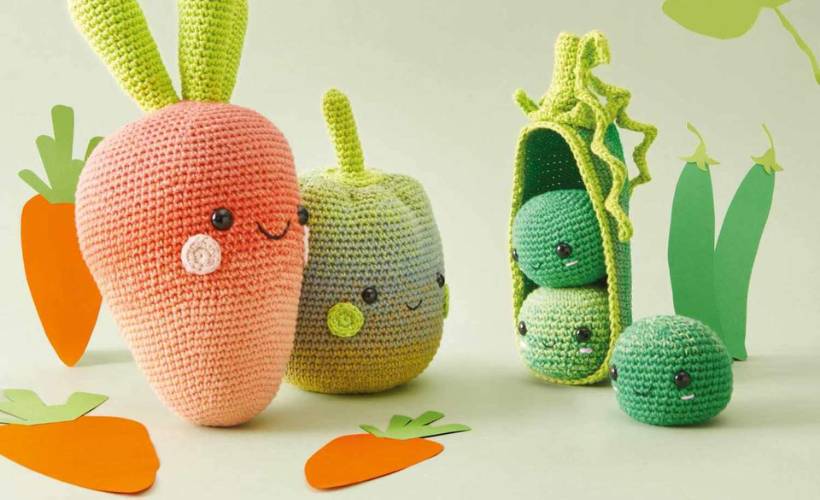 Amigurumis :  une dinette au crochet avec Ricorumi
