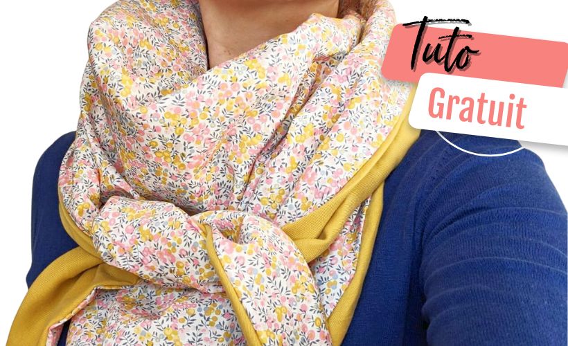 Tuto couture : maxi foulard