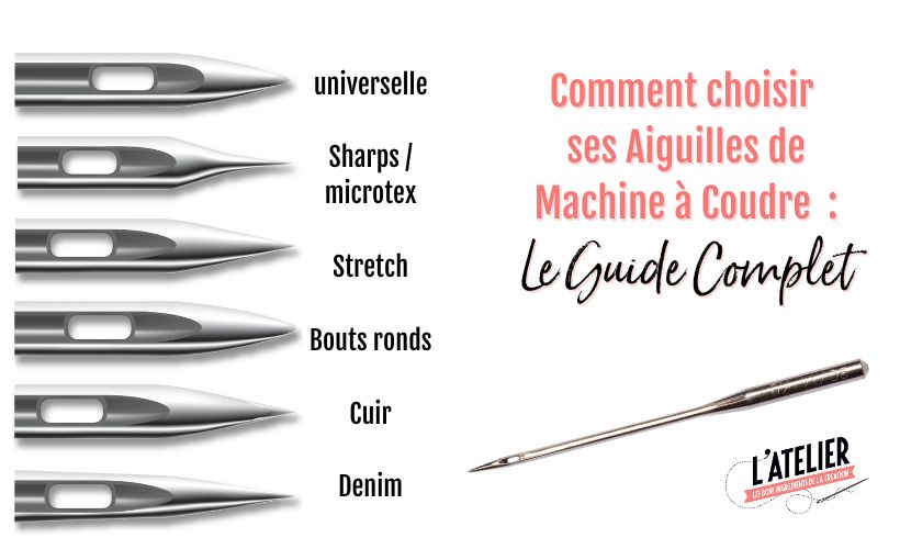 Comment choisir les aiguilles de machine à coudre : Un guide complet